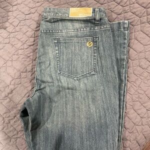 Michael Kors Classic Selma Flare Jeans - Blue